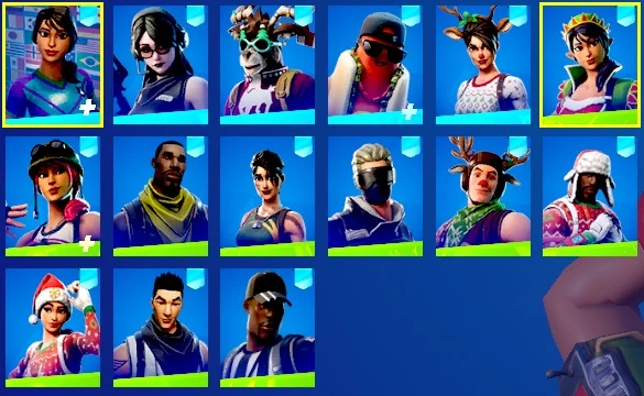 8300 CONTAS FORTNITE (ALGUMAS COM SKINS) CHECADAS FUNCIONANDO