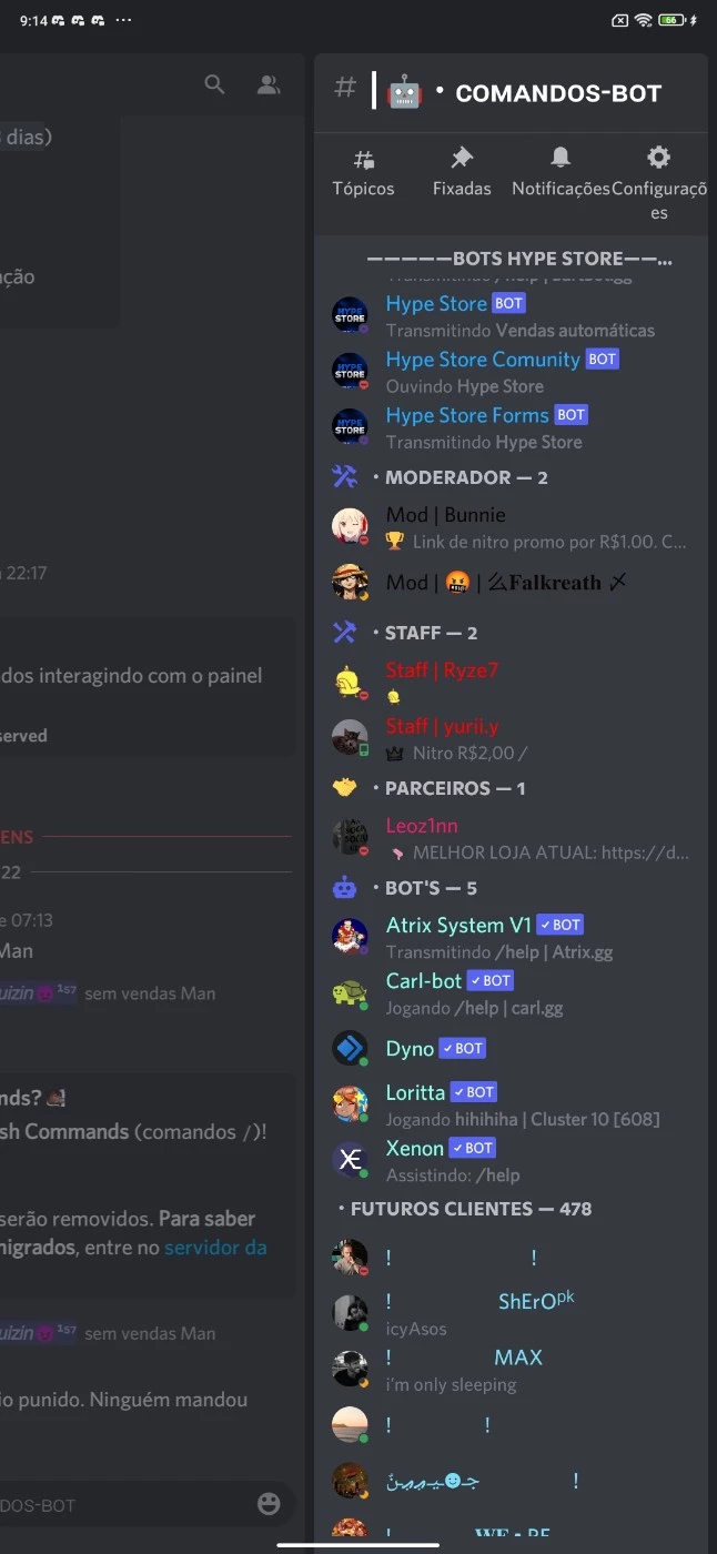 Serviços Digitais > Discord Badge Developer - Entrega automática