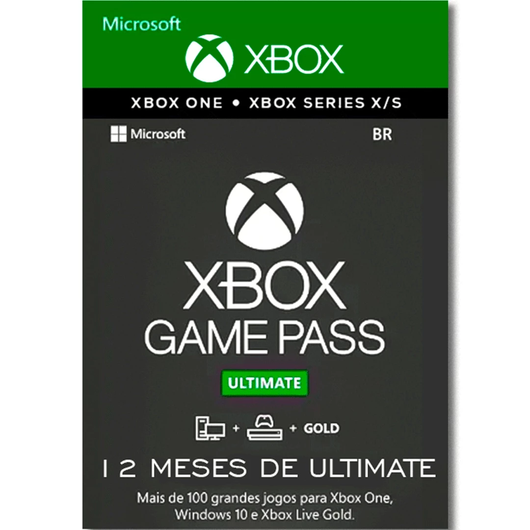 Xbox Game Pass Ultimate 1 Mês - Assinaturas E Premium - DFG