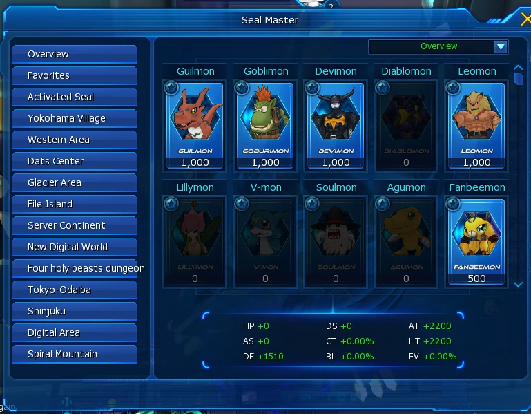 Nadmo Omegamon Server Ox Steam With 2K Seals - Digimon Masters Online - DFG