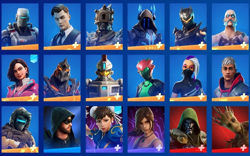 Contas Fortnite Com No Mínimo 100+ Skins Teste A Sua Sorte - DFG