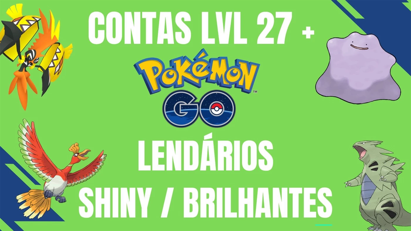 Pokémons Lendários E Ultracriaturas - Pokémon Go - Pokemon Go - DFG