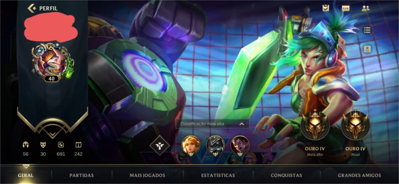 Wild Rift Nível 10+ #Ranqueada Desbloqueado - League Of Legends