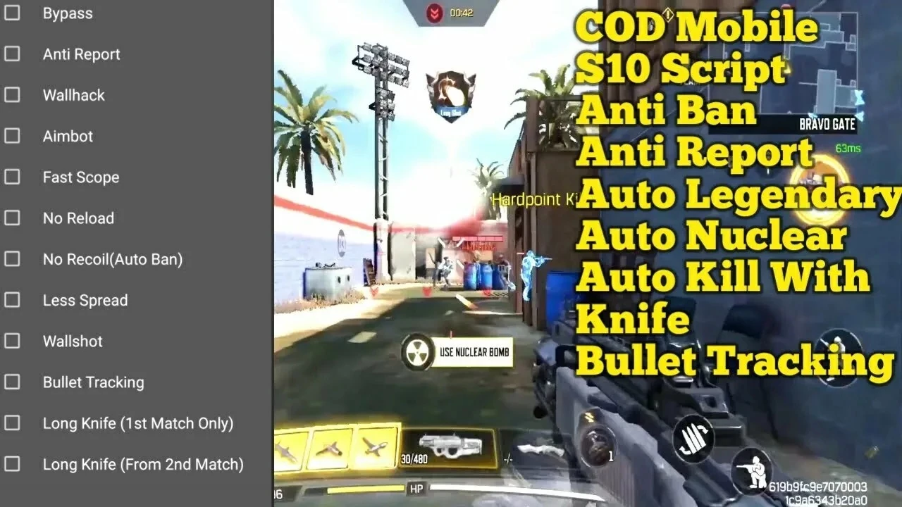 Mod Menu Cod Mobile │Aimbot & Speed │Vitalicio - Call Of Duty - DFG