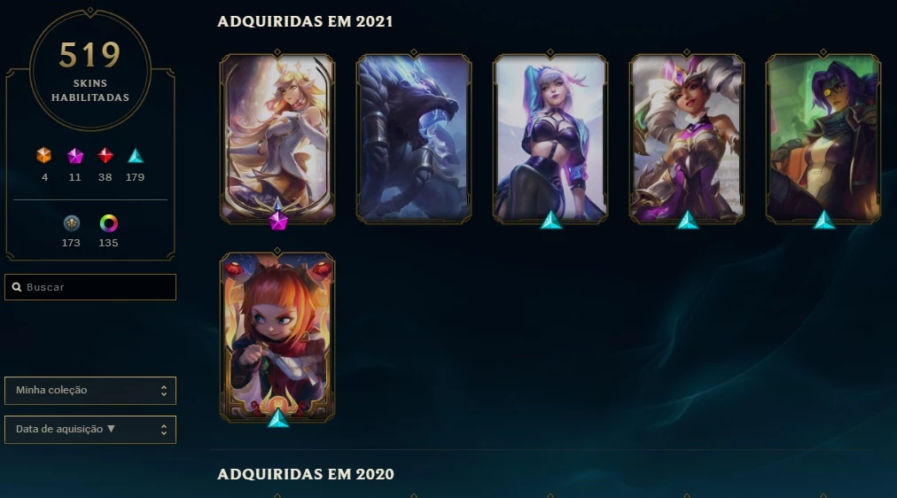 PBE - Brasil - Xin Zhao, Tristana, Diana, Teemo e Sett Fogos de