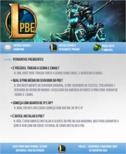 LoL PBE: o que é, como entrar e jogar no servidor de testes, lol