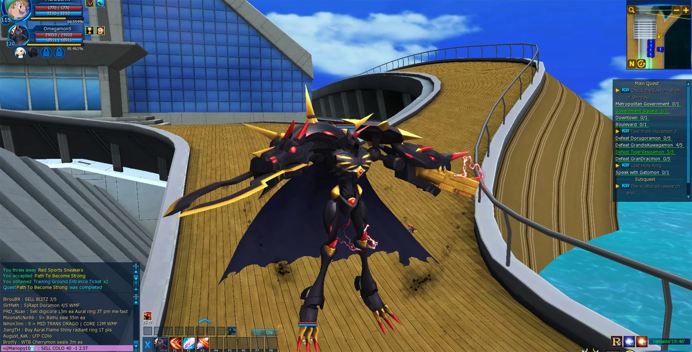 Conta Dmo Galantimon X Fang Shin - Digimon Masters Online - DFG