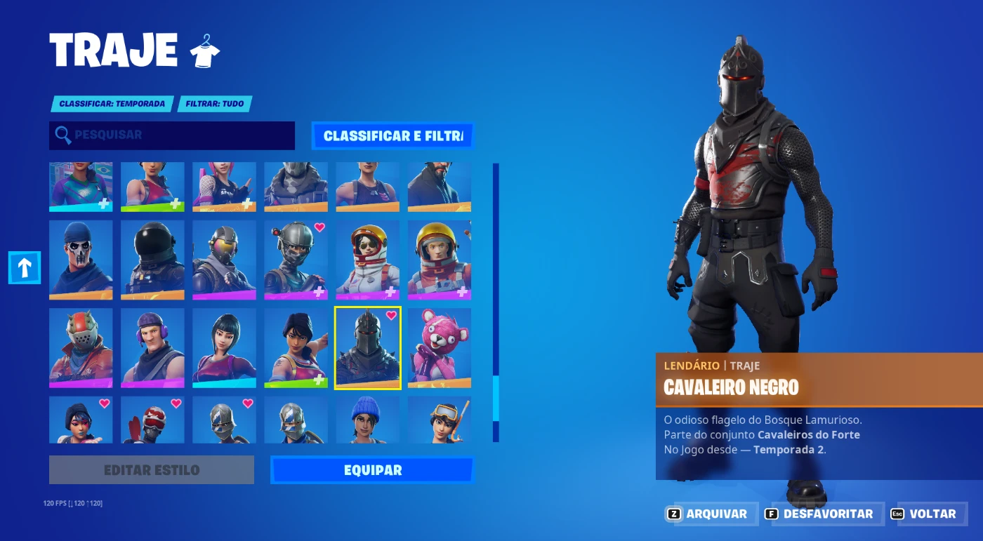 Conta com Skins Raras de Fortnite + Salve O Mundo Fundador