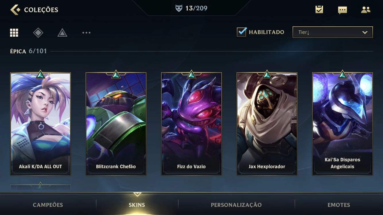 Esmeralda Iv 64,2% Win Rate + 12 Skins + 38 Campeões + Passe