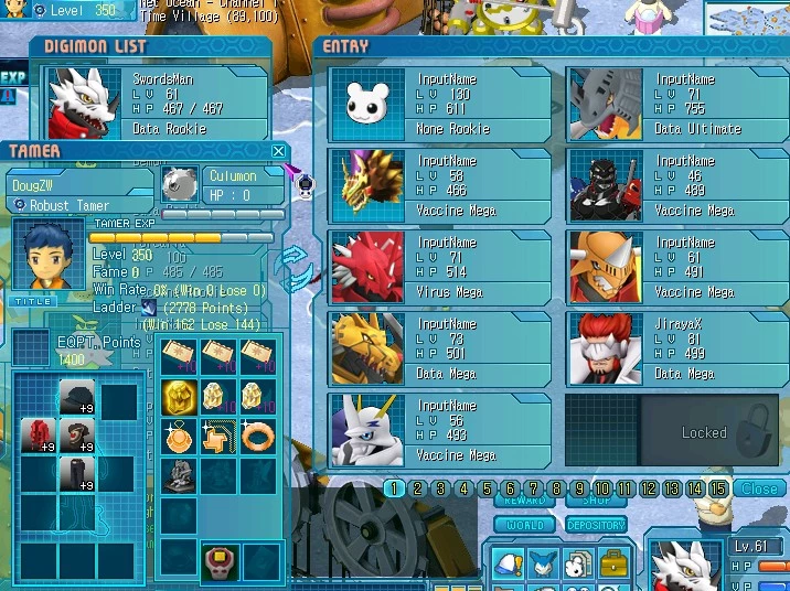 Desapego Games - Digimon Masters Online > Conta Digimon RPG Online