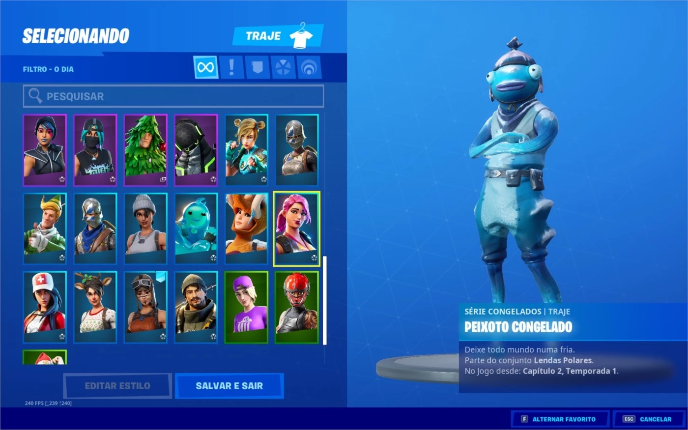 Conta Fortnite Renegade Raider