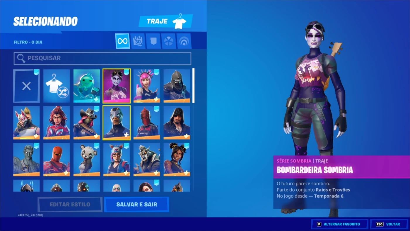 Conta Fortnite + Epic Games Com Ikonik E Glow Desde Temp 4 - DFG