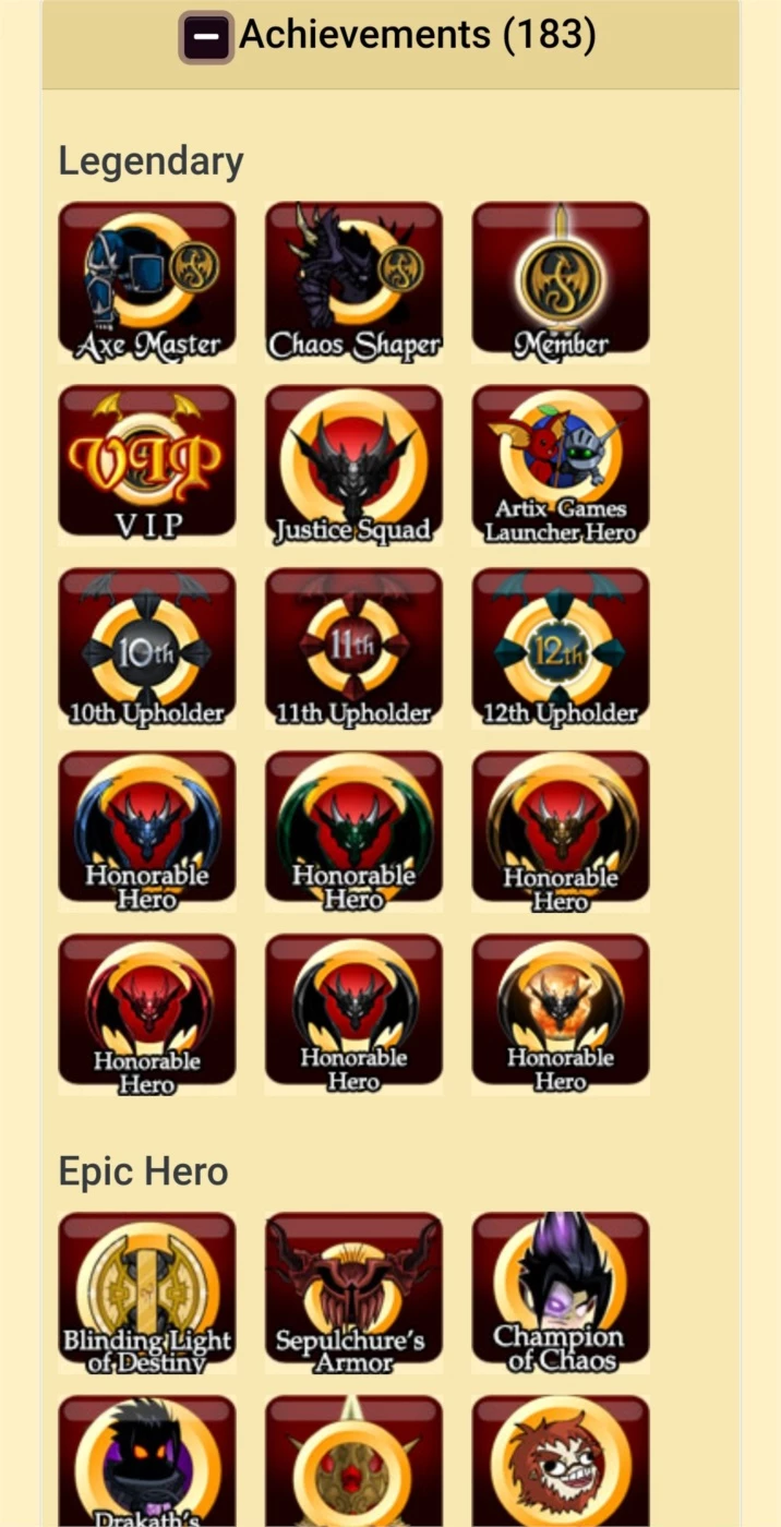 List of Blinding Axes!!! non-mem and non AC! ~ AQW World