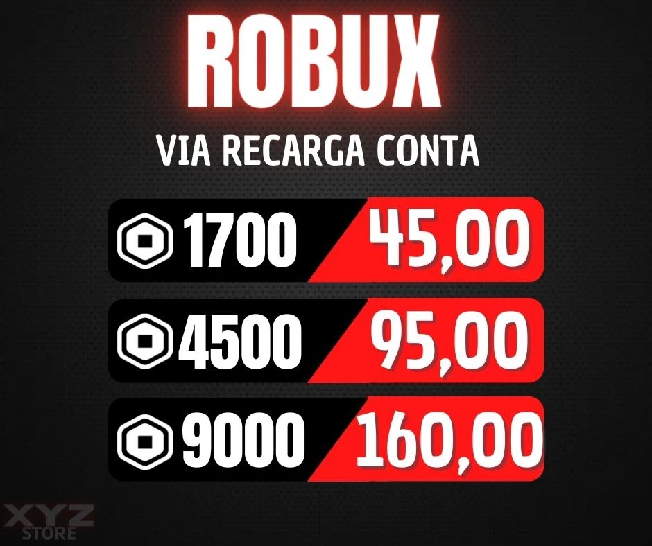 Robux muito barato