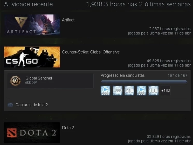 Boost De Horas Em Jogos Steam - DFG