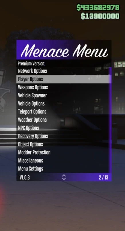 Mod Menu Menace para Gta v ONLINE - GTA - GTA Online - GGMAX