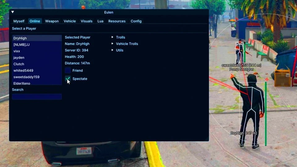 Gta 5 Mod Menu Fivem Simples Sem Ban - DFG