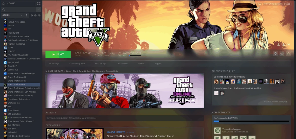 Jogo Grand Theft Auto V para PC, Steam - Digital para Download