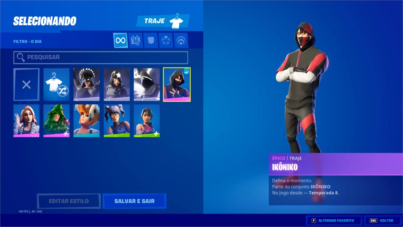 Desapego Games - Fortnite > Conta Fortnite com IKONIK e várias skins +3000  reais gastos