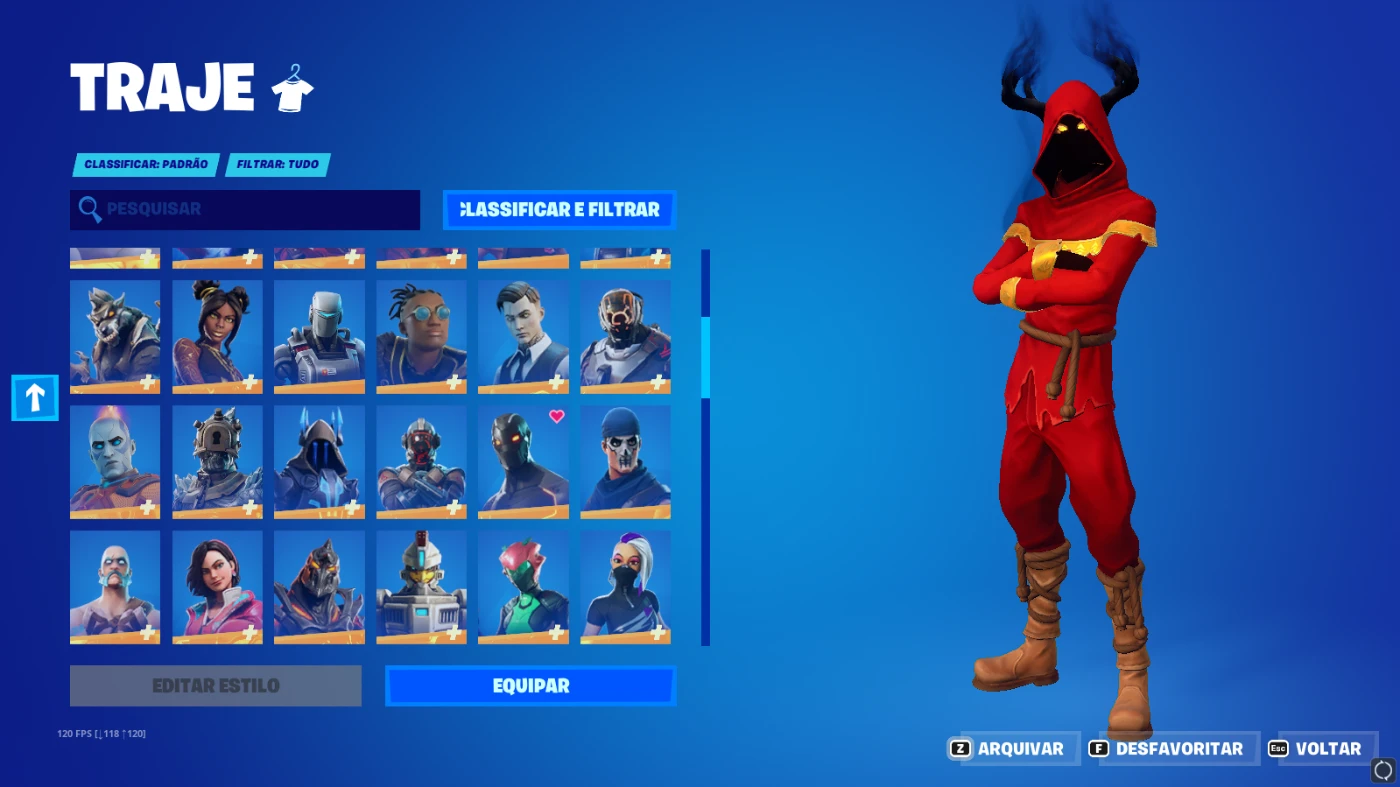 Conta Fortnite Com Skins Passe De Batalha 4 E Salve O Mundo - DFG