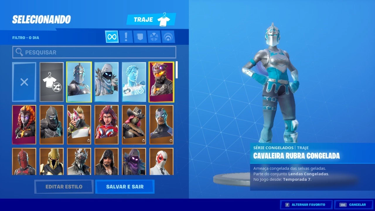 Conta Fortnite com Renegade +212skins, Computador Desktop Epic Usado  66475785