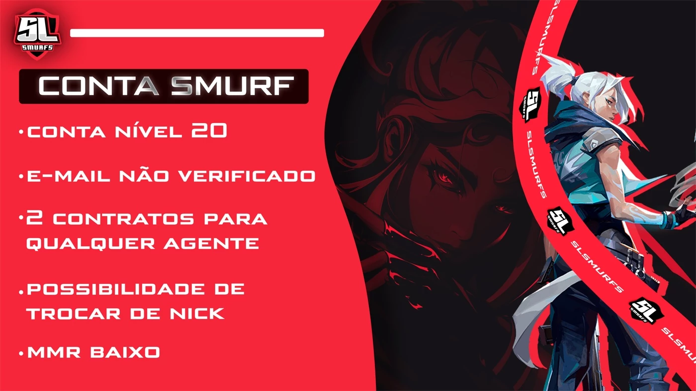 Contas Smurf Valorant - Pronta Para Ranked - DFG