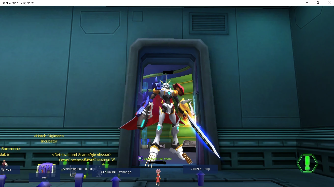 Nadmo Omegamon Server Ox Steam With 2K Seals - Digimon Masters Online - DFG