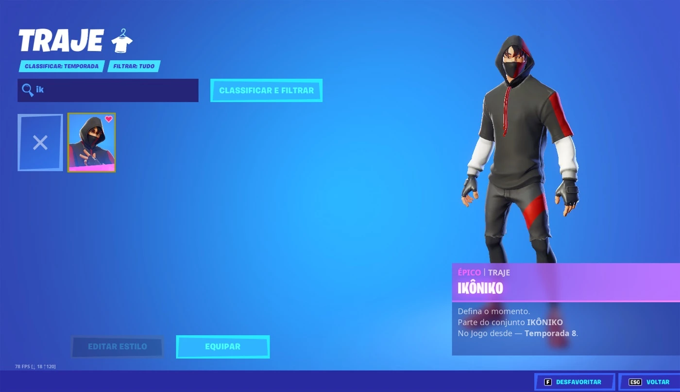 Conta Fortnite Skin Rara Ikonik + Jogos Ps4 ( Descrição ) - DFG