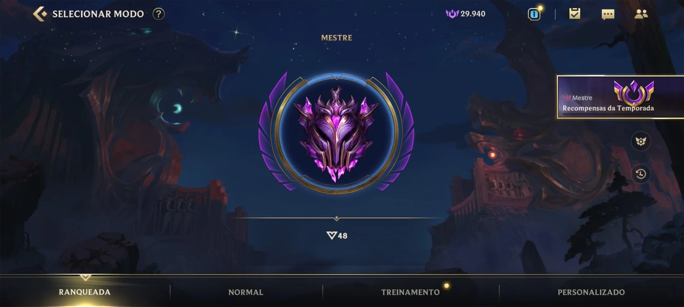 Conta Wild Rift Mestre - League Of Legends: Wild Rift Lol Wr - DFG