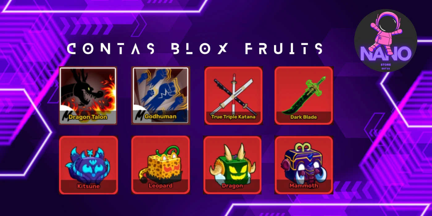 Conta Blox Fruits Comprar - DFG