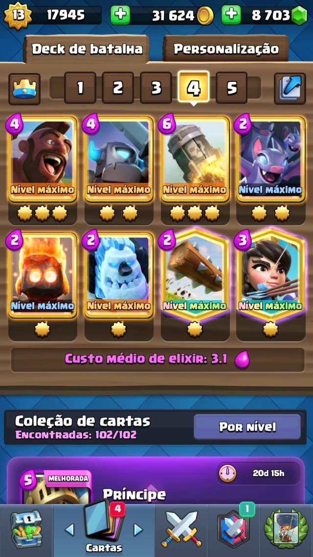 Transferir conta Clash Royale para outro celular