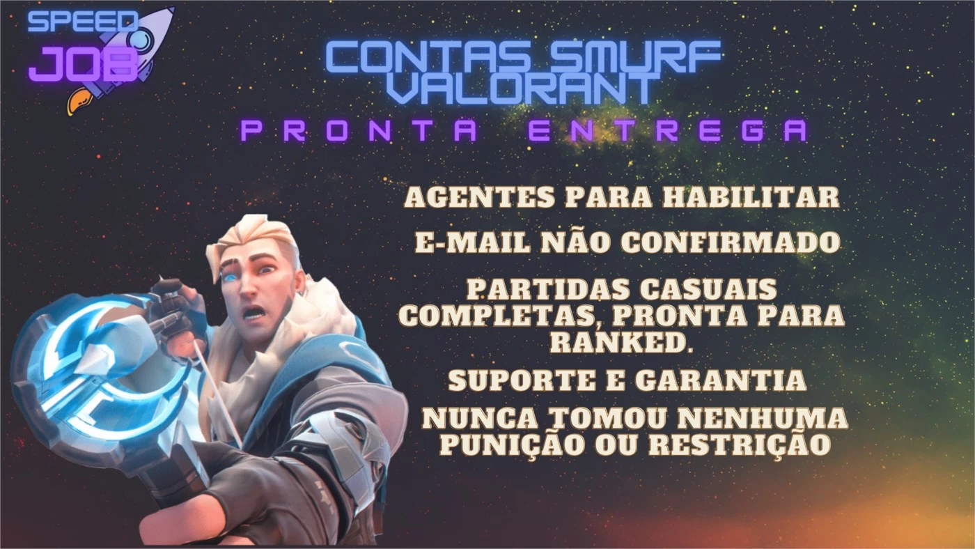 Contas Smurf Valorant - Pronta Para Ranked - DFG