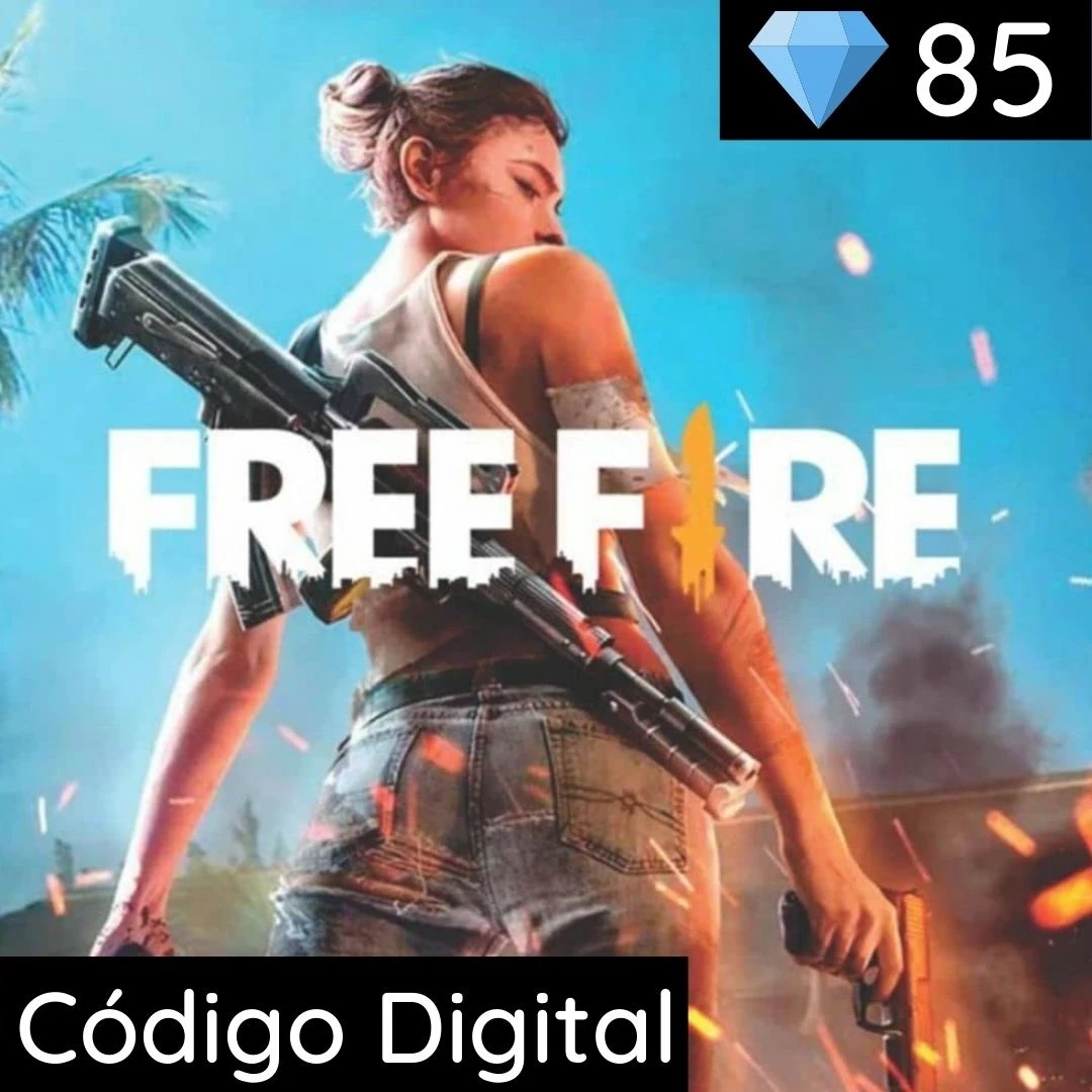 Gift Card Free Fire - 85 Diamantes - Deep Games