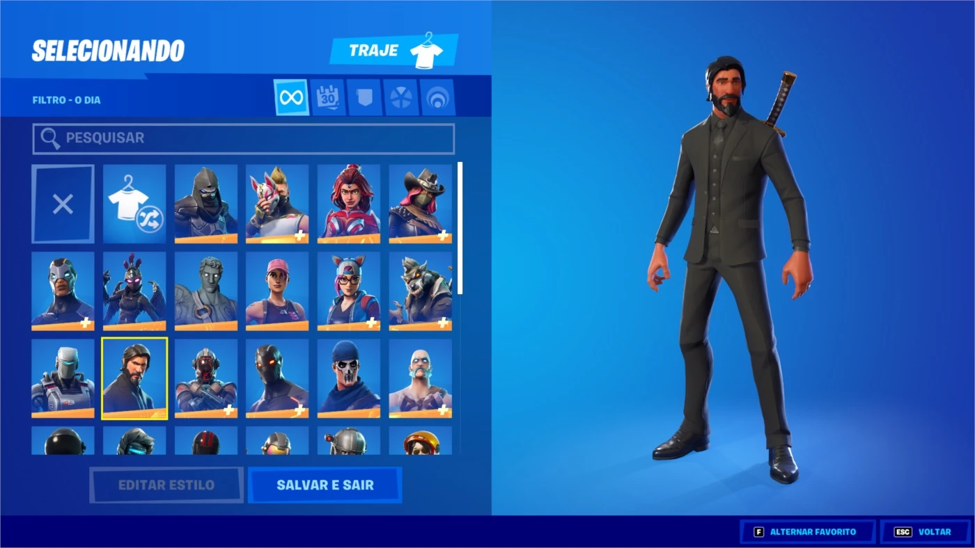 Conta De Fortnite Com 140 Skins, Stw, Season 3,Minty - DFG