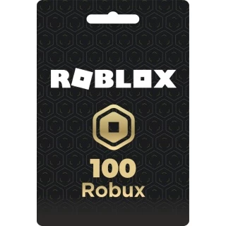 Código Roblox 100 Robux - Gift Cards - DFG