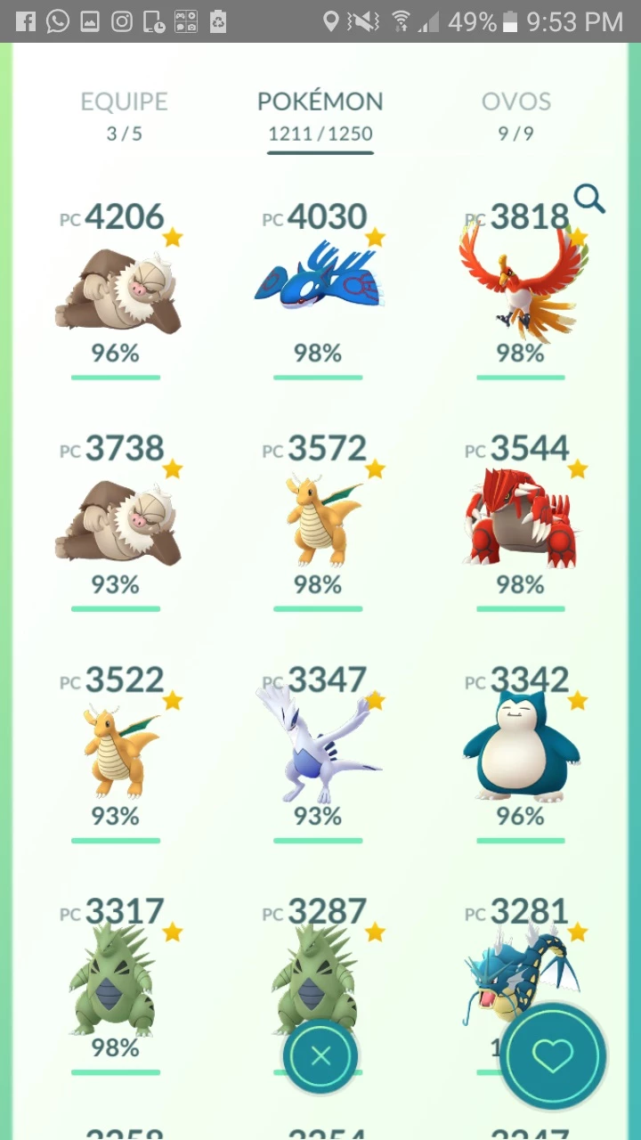 Pokemon Go - Nível 40 - 158 brilhantes - Pokemon GO - GGMAX