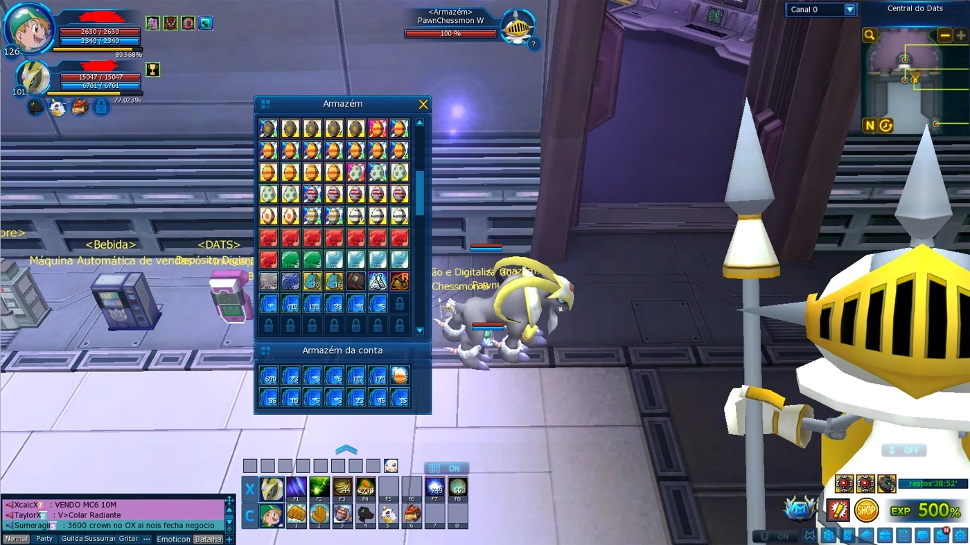 Conta Ladmo ( Omegamon ) Mid Game - Digimon Masters Online - DFG