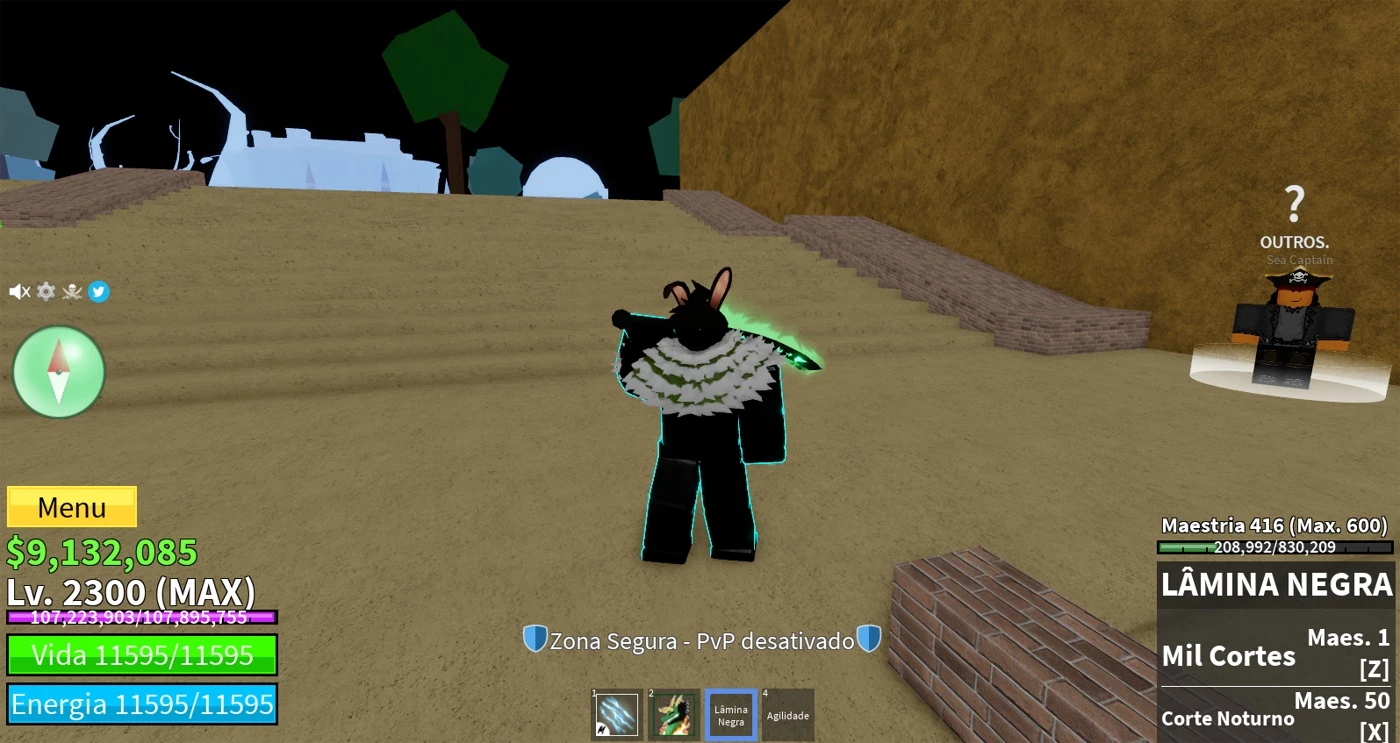 Conta roblox com a roupa do law de One - Roblox - Blox Fruits - GGMAX