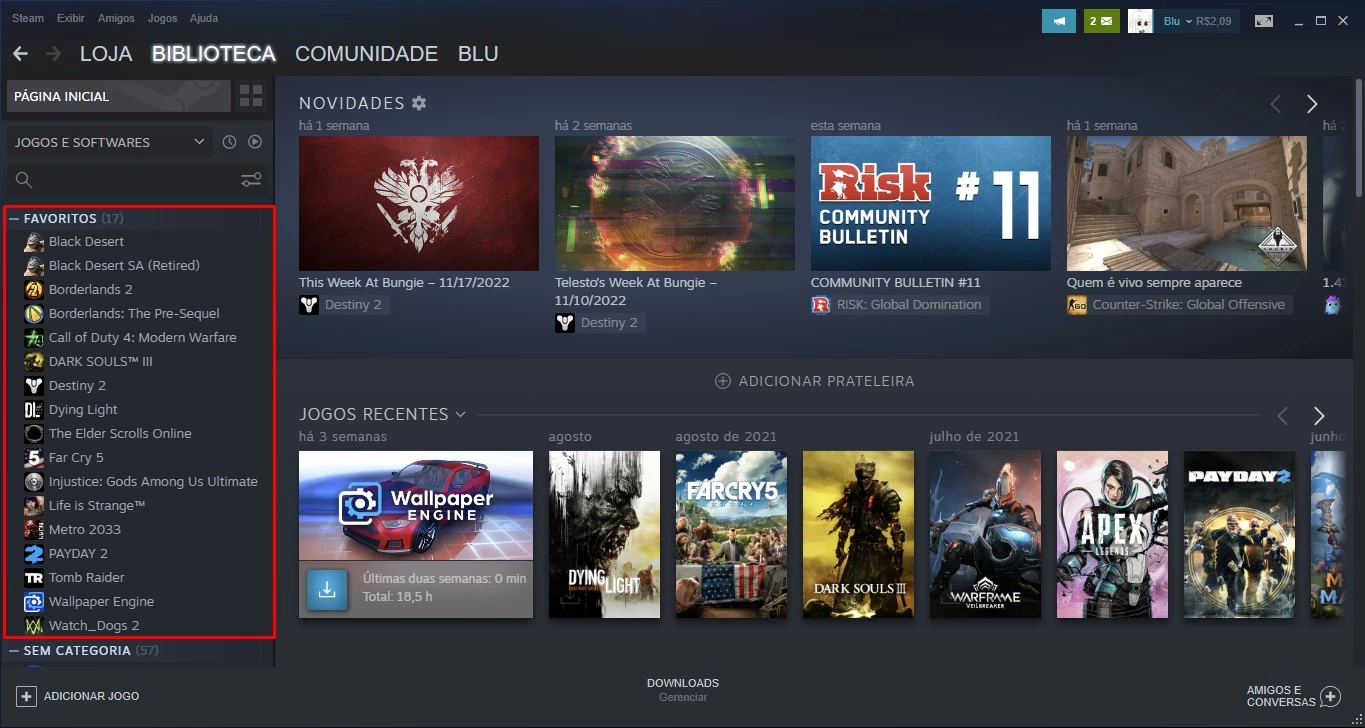 Vendo Conta Steam Com Varios Jogos