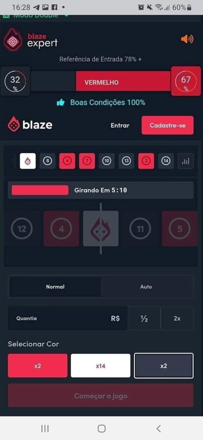 Aplicativo Blaze Expert