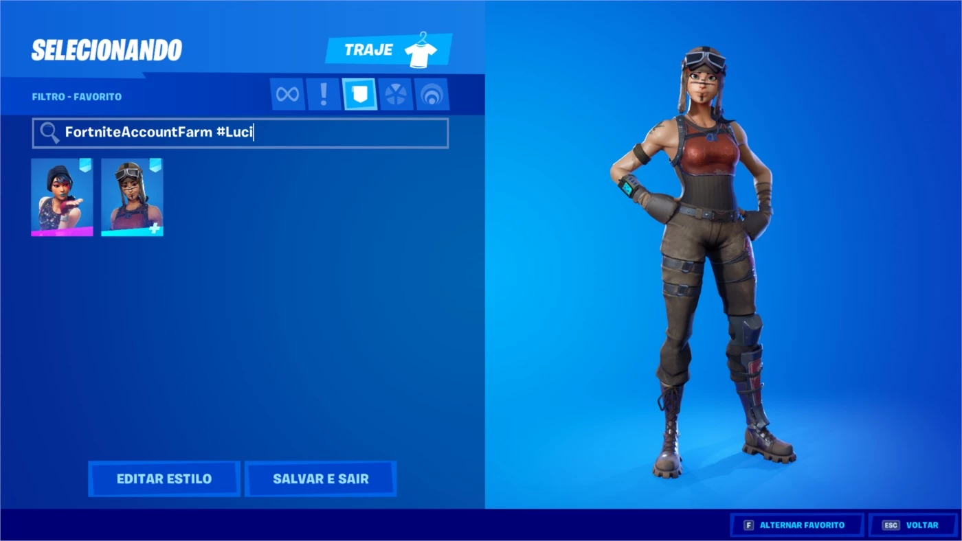 Conta Fortnite Renegade Raider - DFG