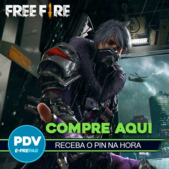 Garena Free Fire Como resgatar pin pelo celular - E-Prepag