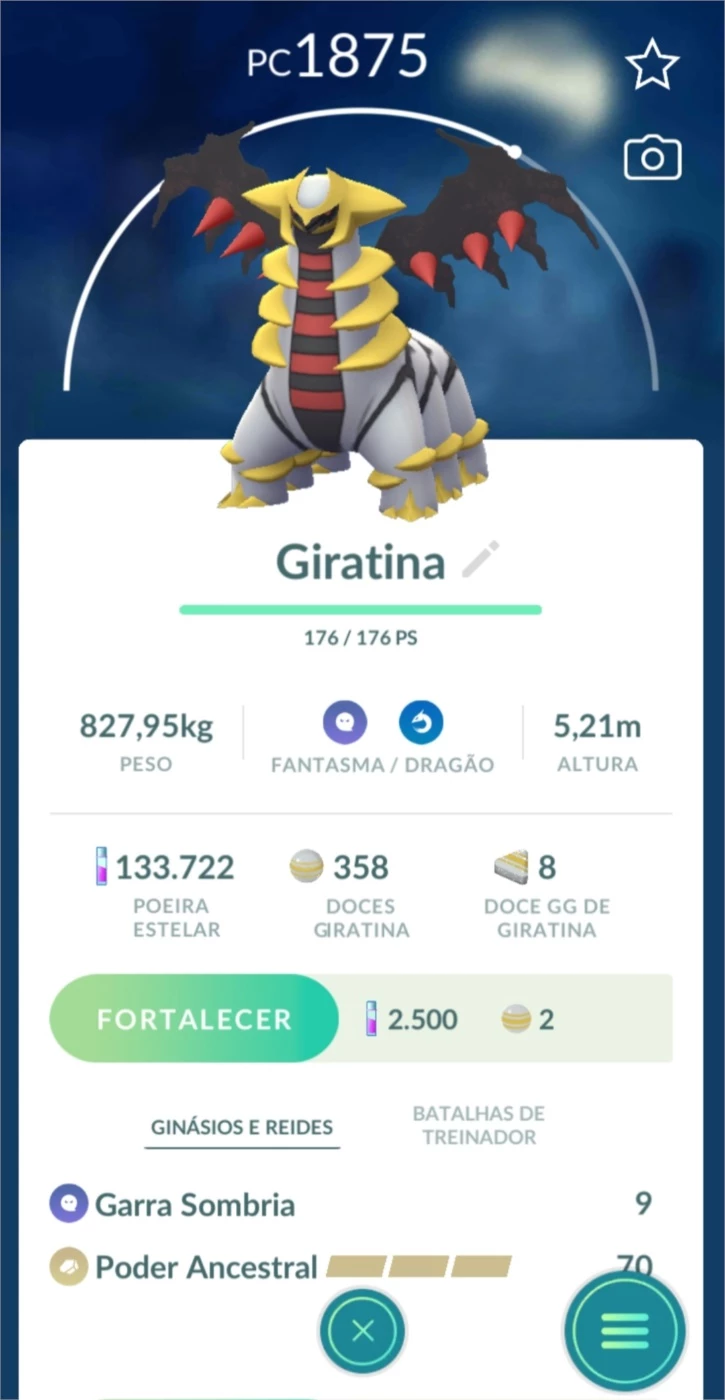 Giratina Alterada/Altered Pokémon Go - (Leia A Descrição