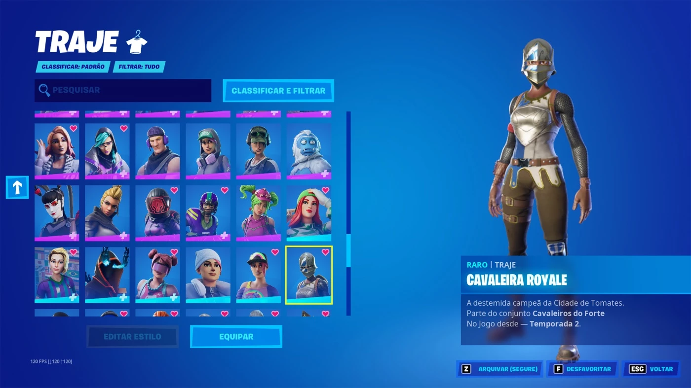 Conta FORTNITE 202 skins, Salve o Mundo - Fortnite - Contas