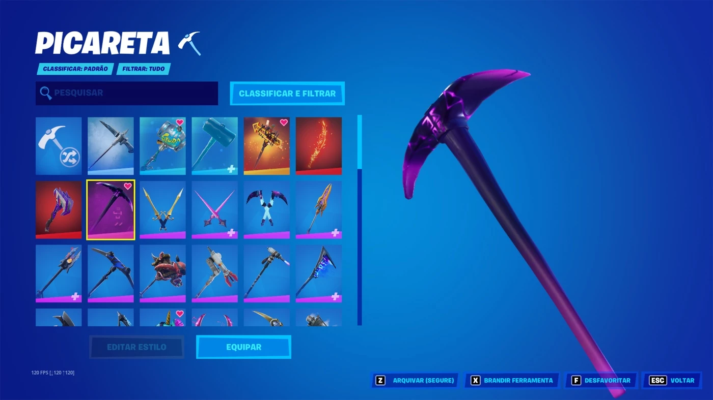 Conta com Skins Raras de Fortnite + Salve O Mundo Fundador