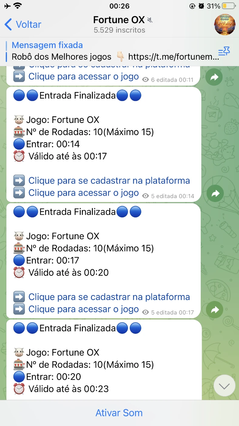 FORTUNE OX - DESCOBRI O MELHOR HORÁRIO PARA JOGAR! 