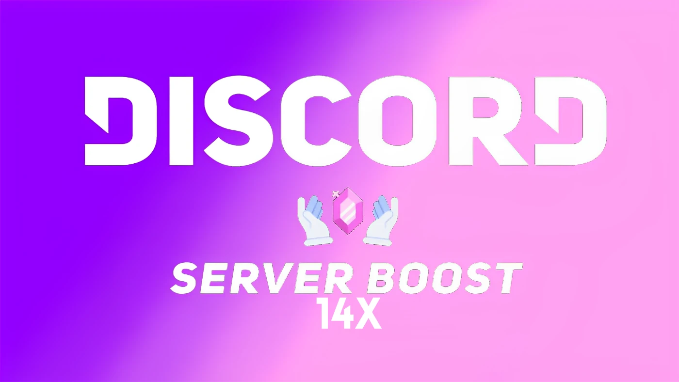 Discord 14X Server Boost (Impulsos) - Redes Sociais - DFG