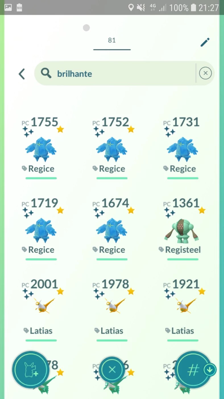 Latios Pokémon Go - (Leia A Descrição) Lendário Pc 1900+ - Pokemon Go - DFG