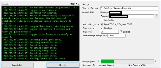 dev: Leveling Up Bots - League of Legends