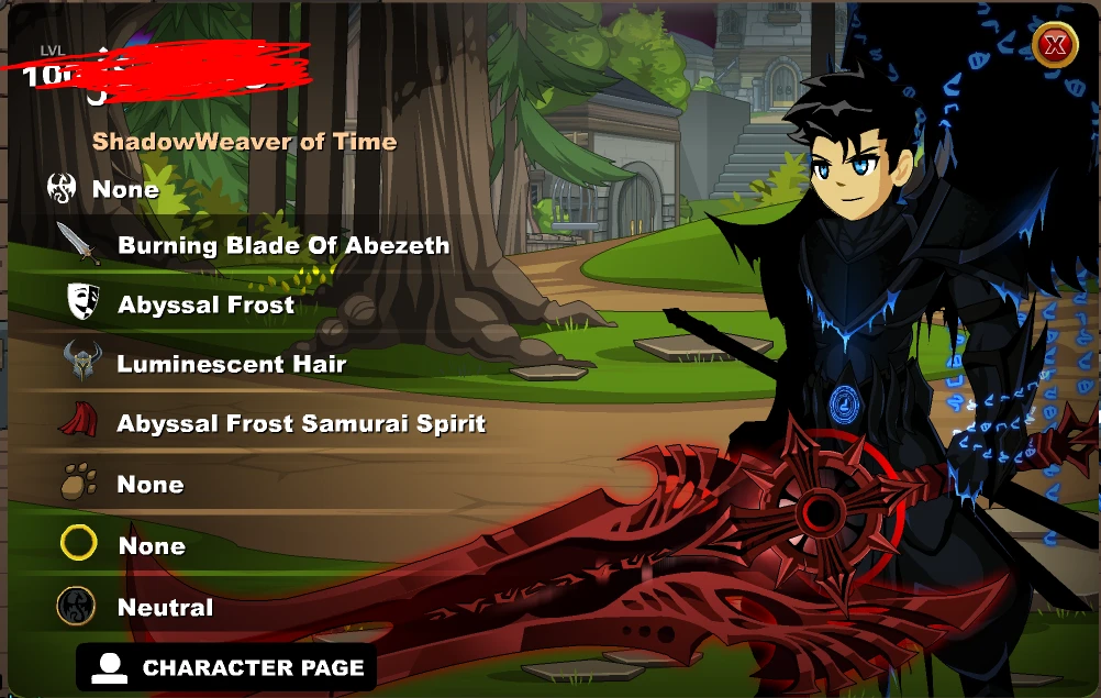 Conta - Adventure Quest World Aqw - DFG